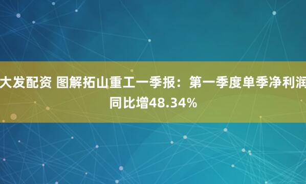大发配资 图解拓山重工一季报：第一季度单季净利润同比增48.34%